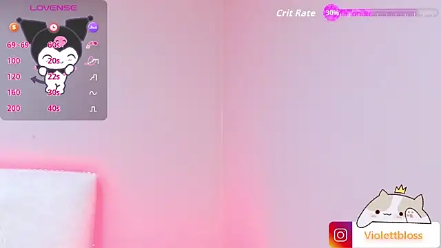 Snapshot of Violettbloss chatting on September 11, 3:06 am Violettbloss online show from September 11, 3:06 am