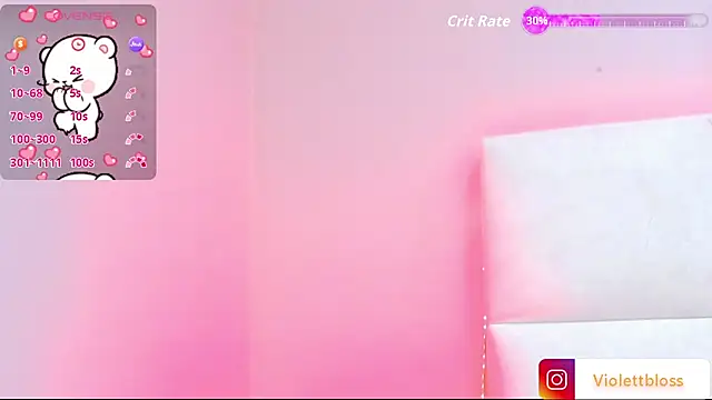 Snapshot of Violettbloss chatting on November 12, 4:13 am Violettbloss online show from November 12, 4:13 am