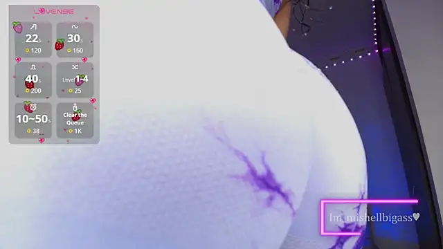 im mishellbigass online show from September 29, 5:23 am