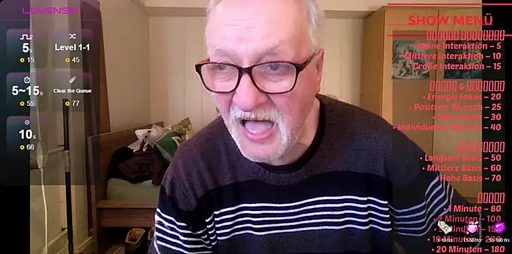 Snapshot of Sammy1660 chatting on April 7, 4:07 pm Sammy1660 online show from April 7, 4:07 pm