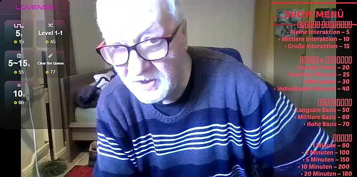 Snapshot of Sammy1660 chatting on April 8, 10:37 am Sammy1660 online show from April 8, 10:37 am