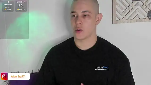 Alan hadid1 online show from December 2, 3:47 am