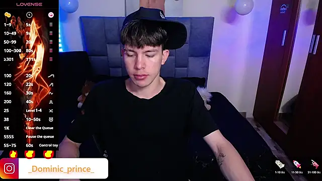 DominicPrince online show from October 21, 8:31 pm