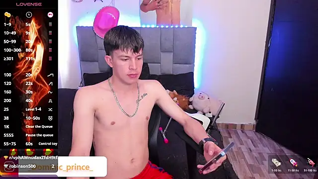 DominicPrince online show from December 13, 8:58 pm