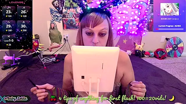 Snapshot of BabyZelda chatting on September 23, 10:02 pm BabyZelda online show from September 23, 10:02 pm