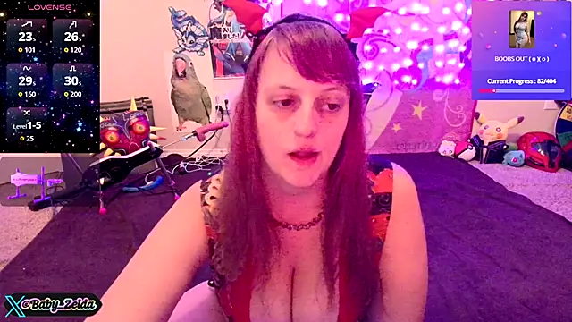 BabyZelda online show from December 17, 3:56 am