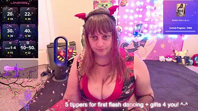 BabyZelda online show from April 29, 1:37 pm