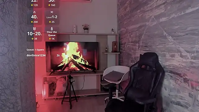 Melany Luv online show from March 9, 8:57 pm