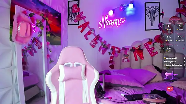 NaomiAsha online show from February 19, 4:23 am