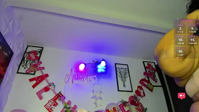 NaomiAsha online show from February 27, 10:20 pm