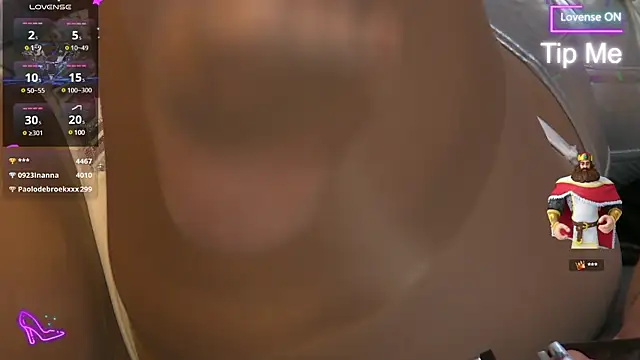 ZoeMesmerize online show from February 11, 1:09 pm