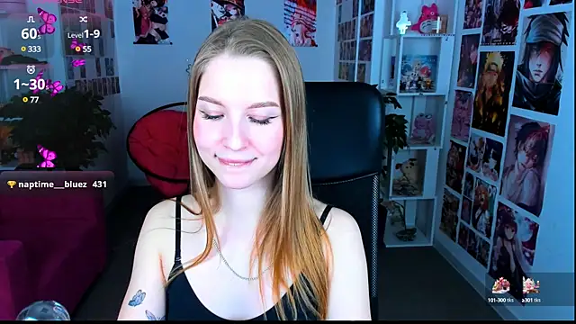 Snapshot of CuteMousee chatting on January 29, 12:13 pm CuteMousee online show from January 29, 12:13 pm