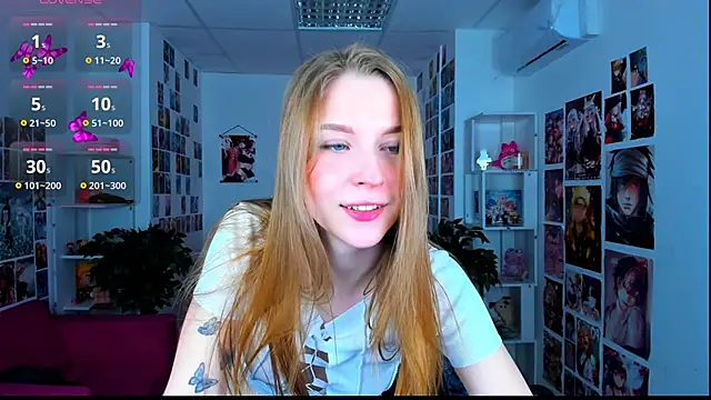 Snapshot of CuteMousee chatting on January 30, 5:41 am CuteMousee online show from January 30, 5:41 am