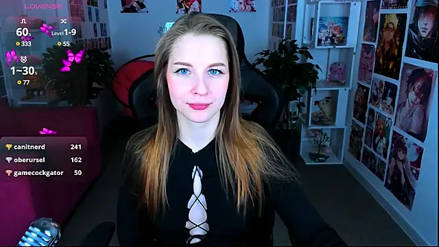 Snapshot of CuteMousee chatting on February 7, 12:28 pm CuteMousee online show from February 7, 12:28 pm