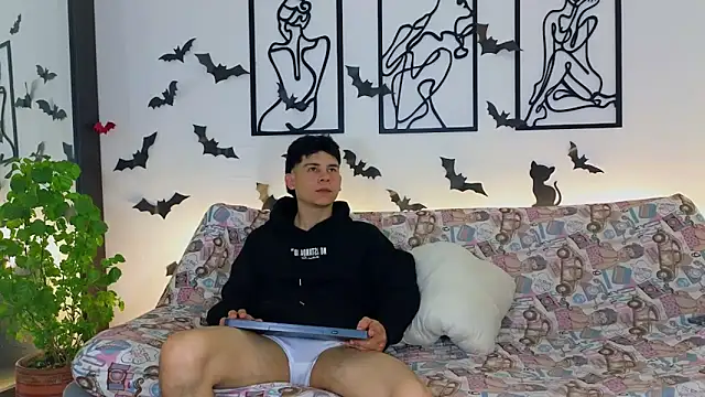 Nicole and deam13 online show from October 7, 1:47 am