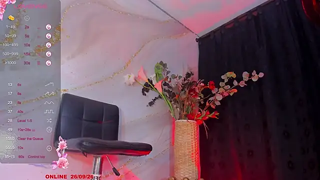 Karla-Ebony online show from September 26, 1:15 pm