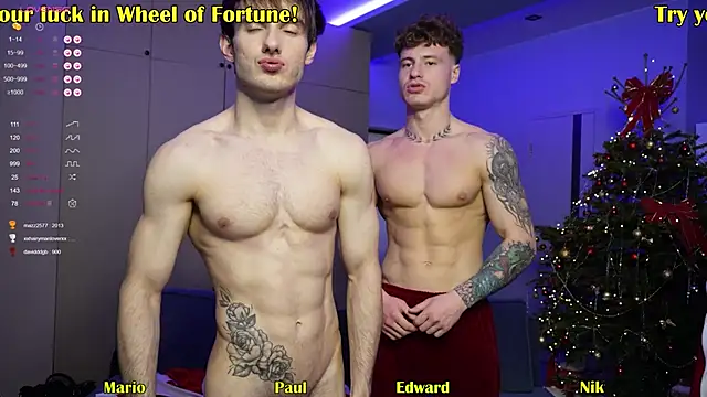 Nik Sharp online show from December 25, 8:17 pm