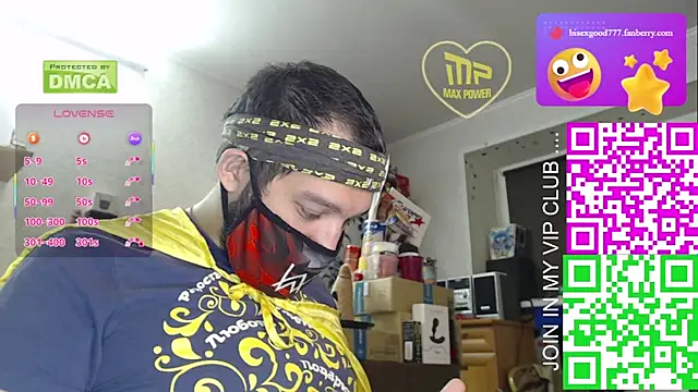 BISEXGOOD777 online show from October 21, 1:06 am