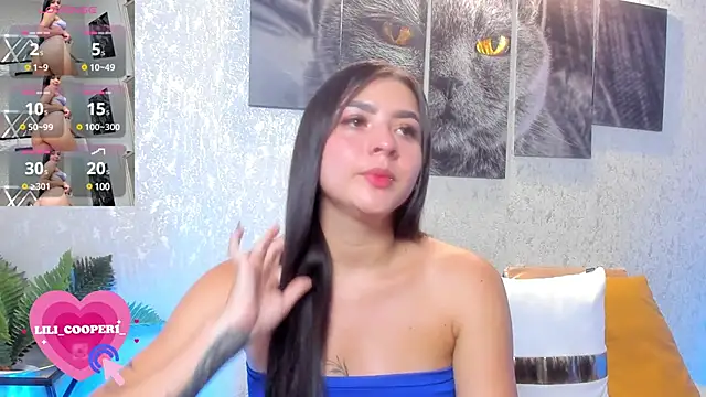 lilicooper  online show from February 19, 7:38 pm