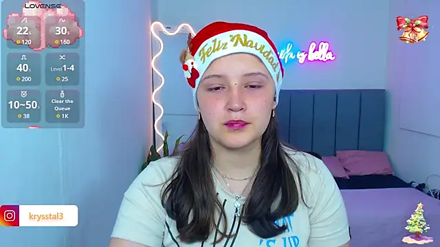 Snapshot of Krysstal_tay chatting on December 15, 11:45 am Krysstal tay online show from December 15, 11:45 am