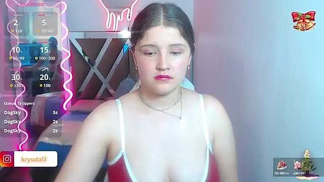 Snapshot of Krysstal_tay chatting on December 19, 6:23 pm Krysstal tay online show from December 19, 6:23 pm