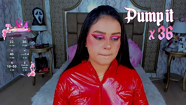 SoffiQueen online show from October 27, 8:46 pm