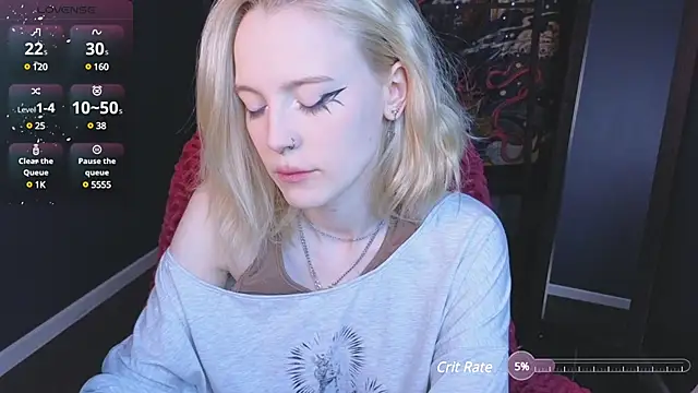 Snapshot of Crackling_Tatii chatting on February 8, 11:55 pm Crackling Tatii online show from February 8, 11:55 pm