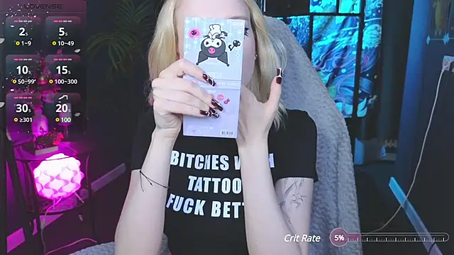 Snapshot of Crackling_Tatii chatting on February 26, 12:49 am Crackling Tatii online show from February 26, 12:49 am