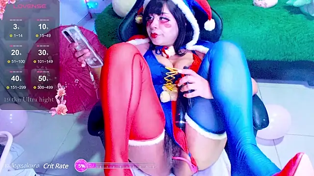 MilkyXSakura online show from February 13, 6:52 am