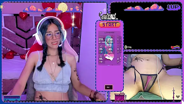 Snapshot of AriDawson chatting on February 27, 4:53 pm AriDawson online show from February 27, 4:53 pm