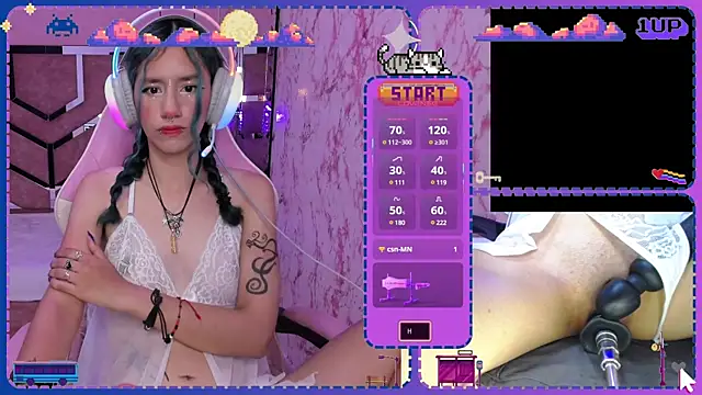 Snapshot of AriDawson chatting on March 18, 12:47 pm AriDawson online show from March 18, 12:47 pm