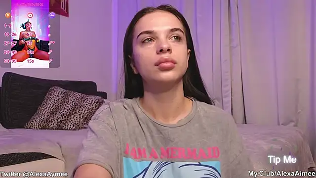 Snapshot of AlexaAimee chatting on February 17, 4:20 am AlexaAimee online show from February 17, 4:20 am