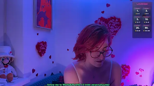 AnnaHaunter18 online show from February 10, 4:25 pm