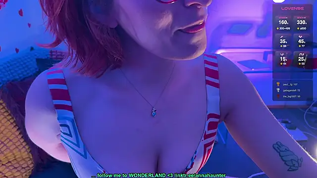 AnnaHaunter18 online show from February 10, 7:28 pm