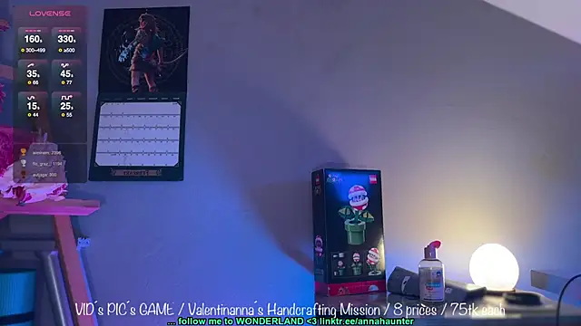 AnnaHaunter18 online show from February 22, 1:33 am