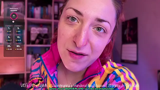 AnnaHaunter18 online show from February 25, 6:42 pm
