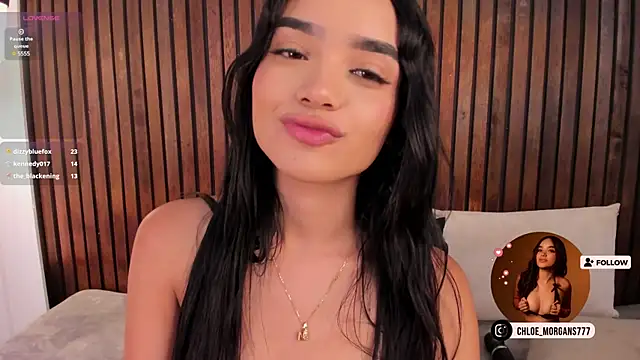 Chloe Morgans online show from December 28, 2:01 am