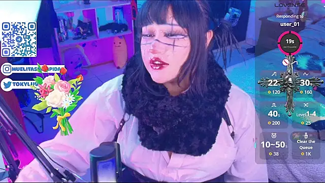 toky doll online show from April 18, 5:00 am
