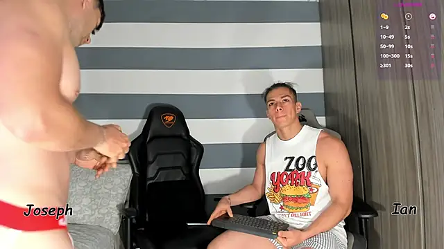 ianandjosephx online show from November 11, 7:52 am