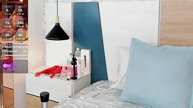 Snapshot of Megansttein_ chatting on February 23, 1:13 am Megansttein online show from February 23, 1:13 am