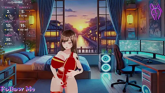 Snapshot of Hanaedamngirl chatting on December 31, 3:45 am Hanaedamngirl online show from December 31, 3:45 am