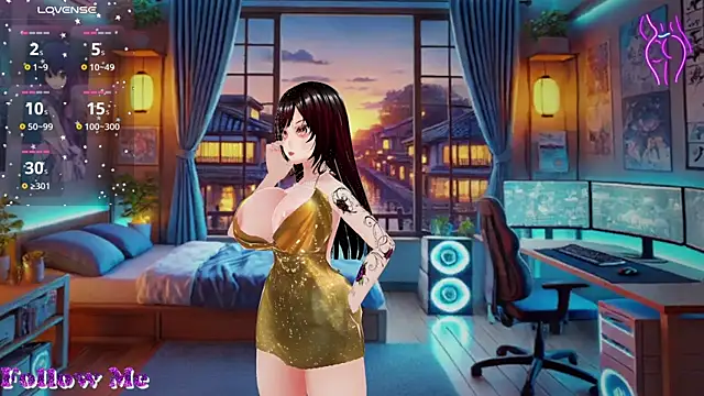 Snapshot of Hanaedamngirl chatting on January 9, 1:50 am Hanaedamngirl online show from January 9, 1:50 am