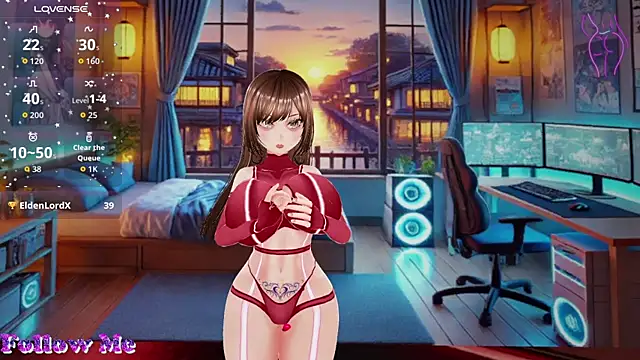 Snapshot of Hanaedamngirl chatting on November 10, 1:04 am Hanaedamngirl online show from November 10, 1:04 am