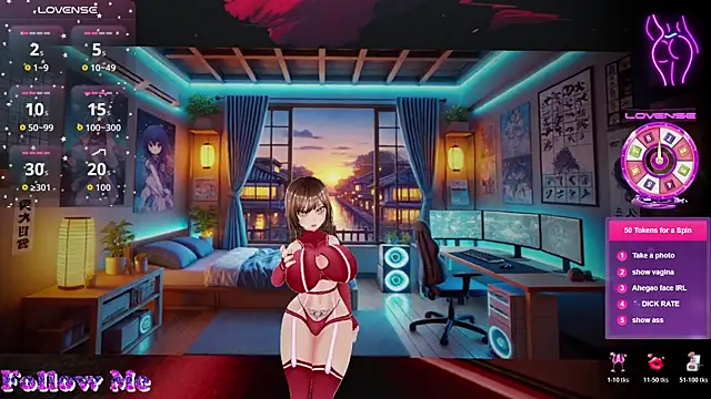 Snapshot of Hanaedamngirl chatting on December 1, 12:48 am Hanaedamngirl online show from December 1, 12:48 am