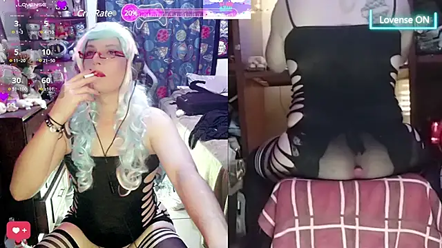 Snapshot of SissyFlorAzul chatting on February 15, 5:51 am SissyFlorAzul online show from February 15, 5:51 am
