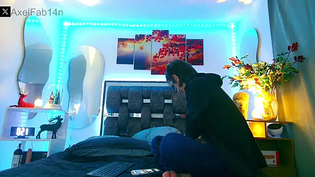 Snapshot of Alex_and_Fabian chatting on January 12, 6:49 pm Alex and Fabian online show from January 12, 6:49 pm