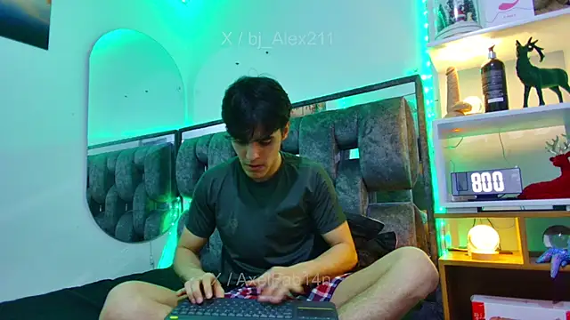 Snapshot of Alex_and_Fabian chatting on April 1, 3:07 am Alex and Fabian online show from April 1, 3:07 am