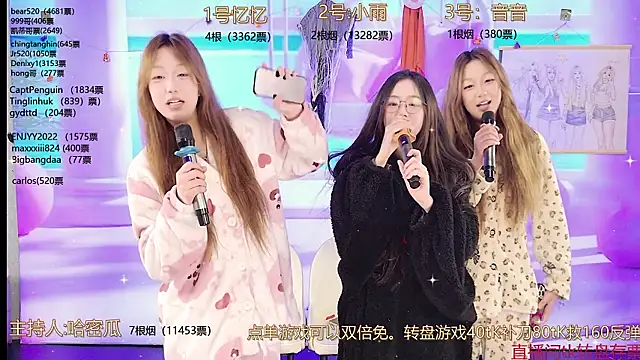 Snapshot of YIYI_XIXI_18 chatting on February 25, 7:20 am YIYI XIXI 18 online show from February 25, 7:20 am