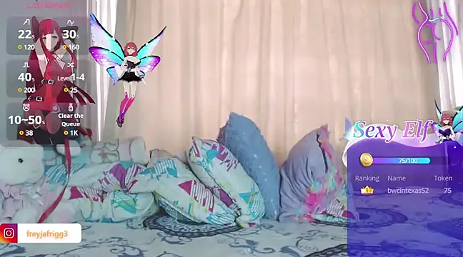 freyjagoddes online show from February 26, 6:11 pm