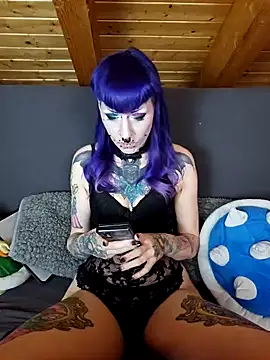 Purple Coffin666 online show from February 15, 6:01 pm